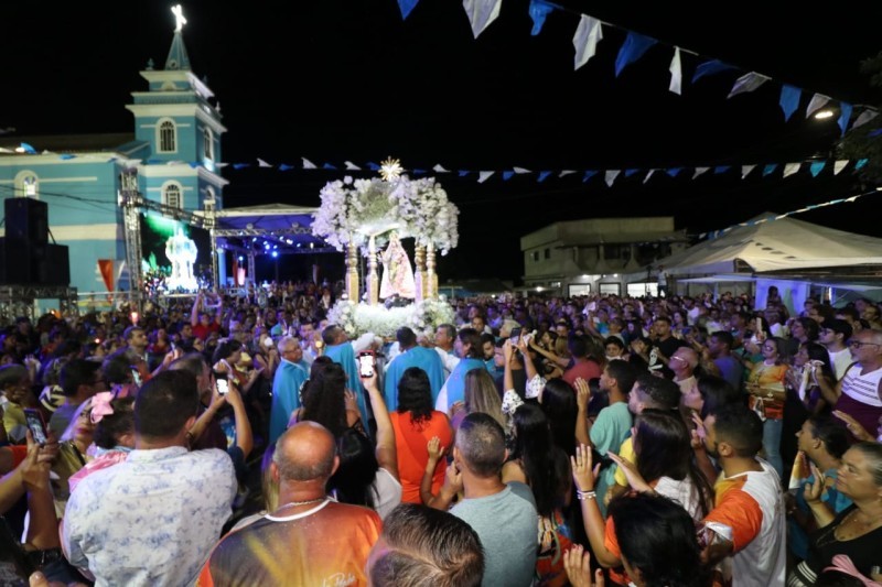 Festa de Nossa Senhora da Penha segue até segunda-feira em Atafona