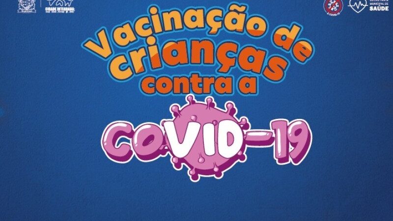 Segue a vacinação infantil contra a Covid em SJB