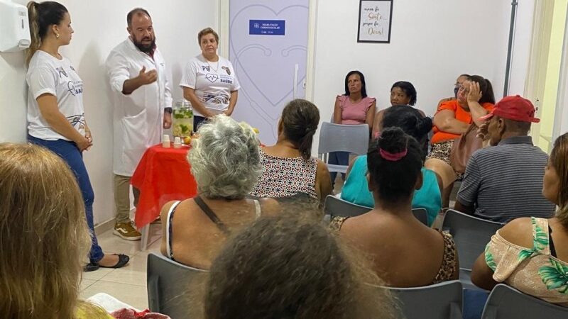 Prevenção de doenças cardíacas é tema de roda de conversa em SJB