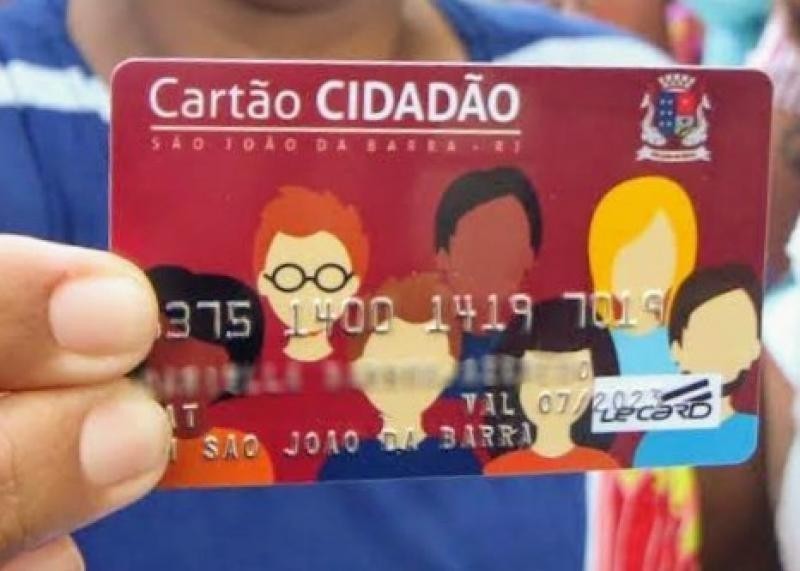 Cartão Cidadão será recarregado com R$ 600 na segunda