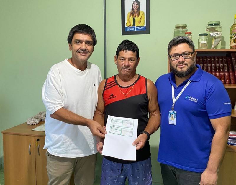 Primeiro CAF no Norte Fluminense emitido a pescador de SJB