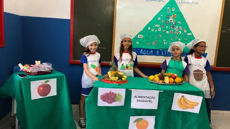 Semana de Educação Alimentar com atividades nas escolas de SJB