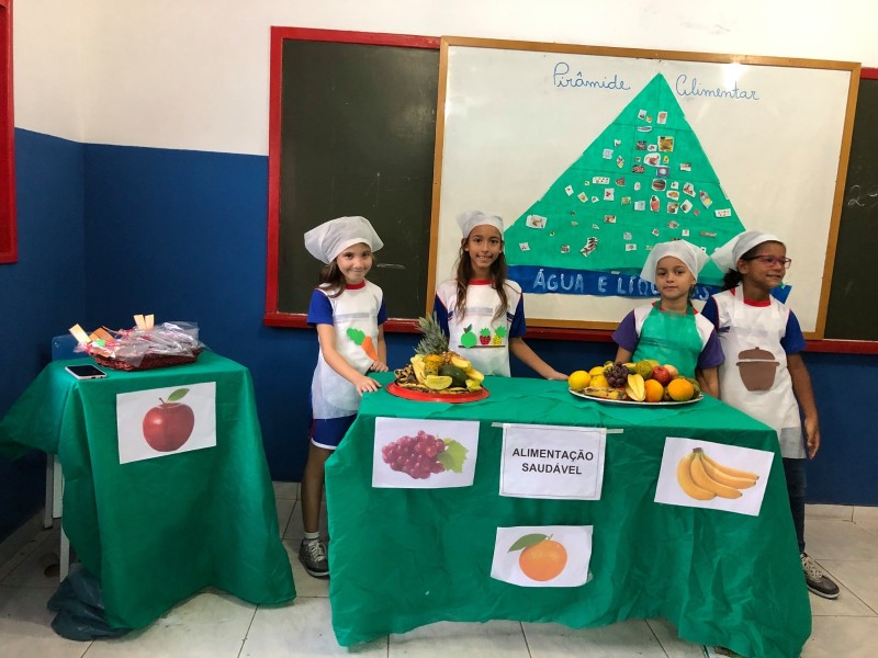 Semana de Educação Alimentar com atividades nas escolas de SJB