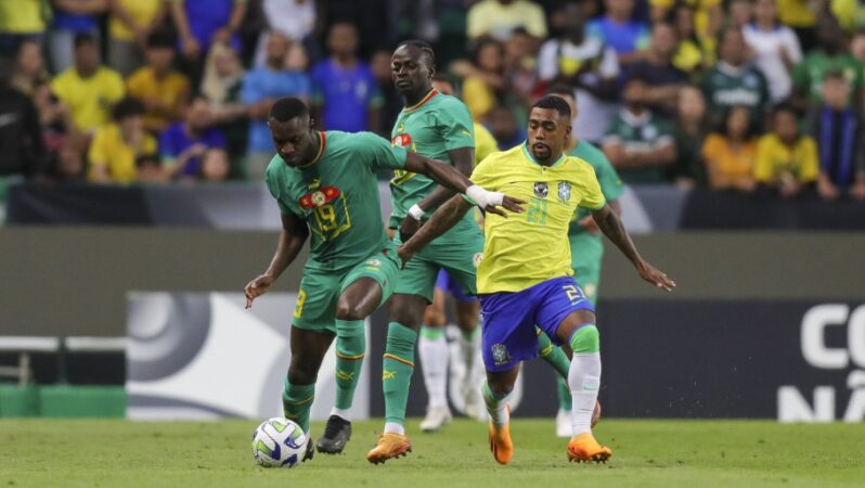 Brasil perde para Senegal em Lisboa, 4 x 2