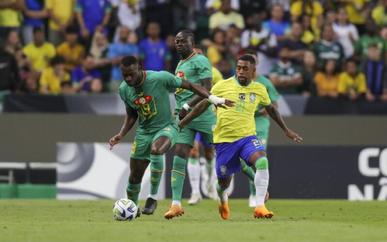 Brasil perde para Senegal em Lisboa, 4 x 2