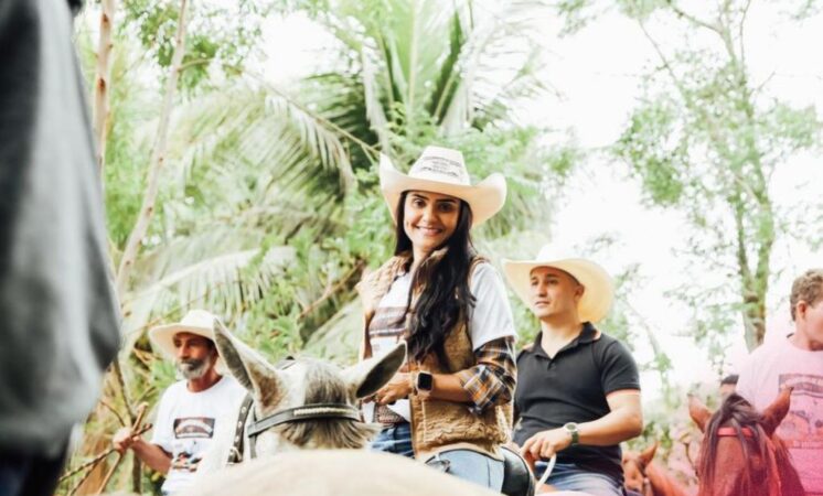 Festa na comunidade de São Luiz, em Cardoso Moreira