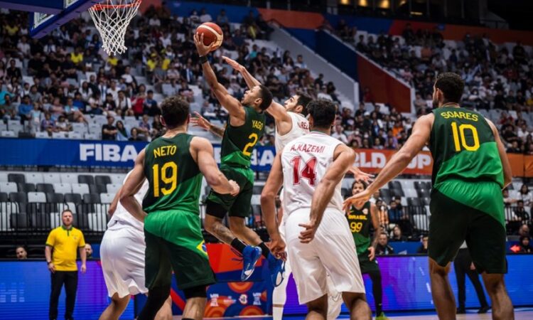 Brasil vence Irã na estreia da Copa do Mundo de Basquete