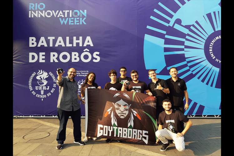 Equipe Goytaborgs do IFF vence batalha de robôs no Rio Innovation Week e vai competir nos EUA 