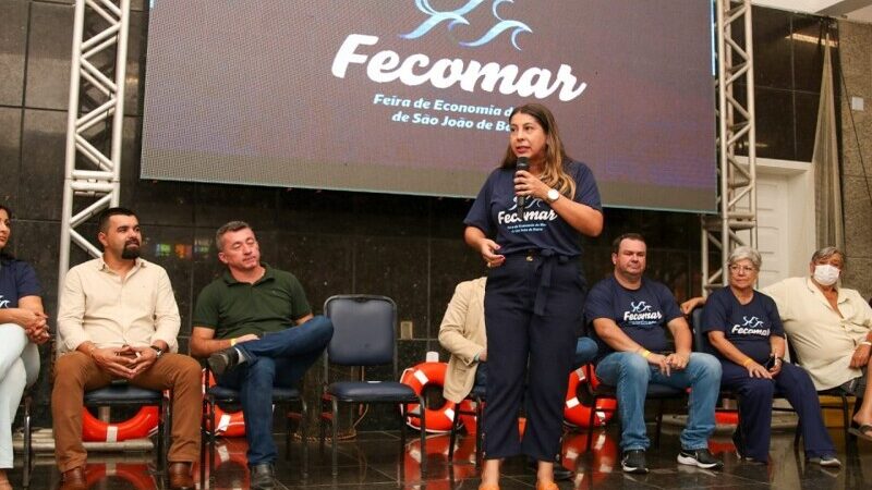 Carla Caputi abre primeira Feira de Economia do Mar de SJB
