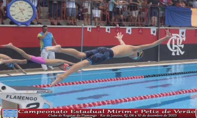 Atletas campistas conquistam 21 medalhas, no Estadual de Natação de Verão