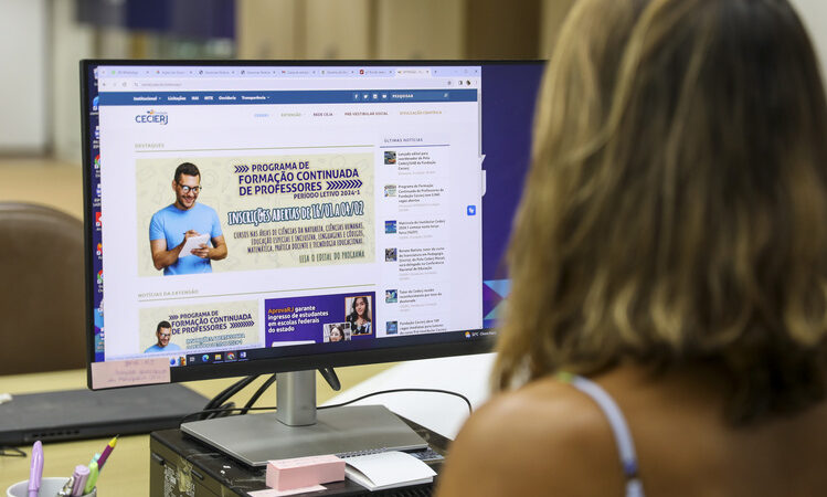 Formação continuada de professores da Cecierj tem quase 6 mil vagas 