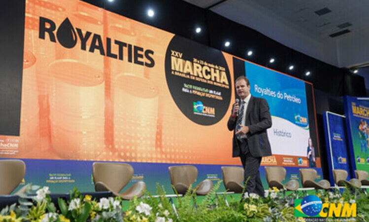 CNM volta a defender redistribuição do royalties durante evento em Brasília 