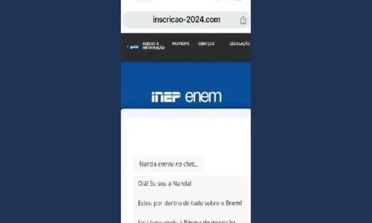 Golpistas usam página falsa do Enem para roubar dinheiro da inscrição 