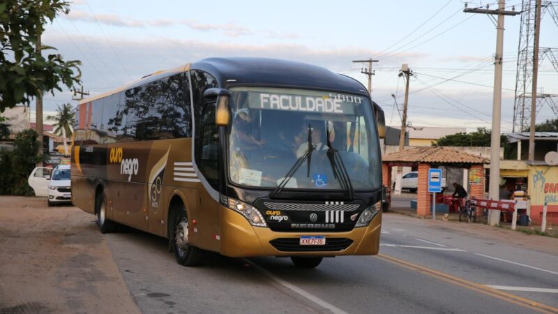 Prorrogado cadastro e recadastramento do transporte universitário em SJB