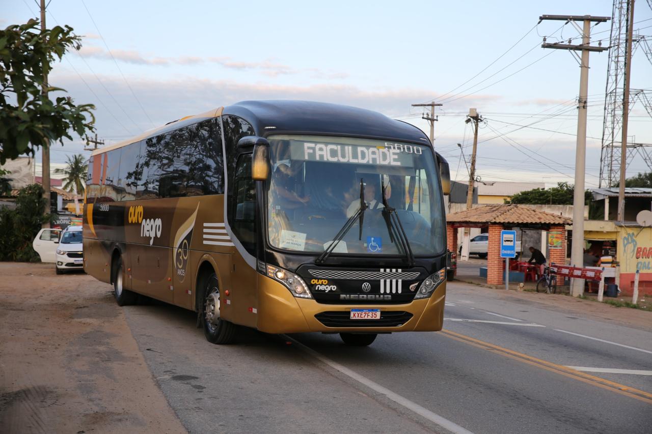 Prorrogado cadastro e recadastramento do transporte universitário em SJB