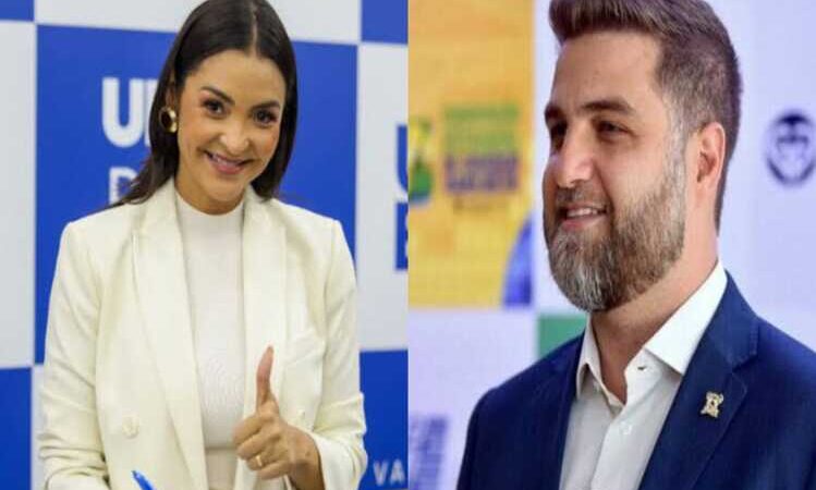 Castro, Bacellar, Flávio Bolsonaro e Ciro Nogueira no lançamento das candidaturas de Madeleine e Wladimir 