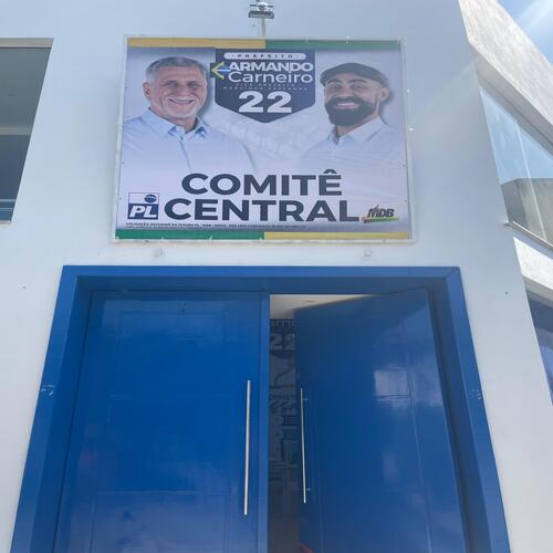 Armando Carneiro e Marcinho Pessanha inauguram Comitê de Campanha