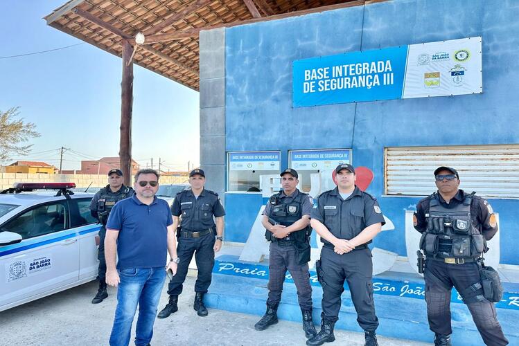 Tranquilidade para população: Forças de Segurança reforçam ações na Praia do Açu, em SJB