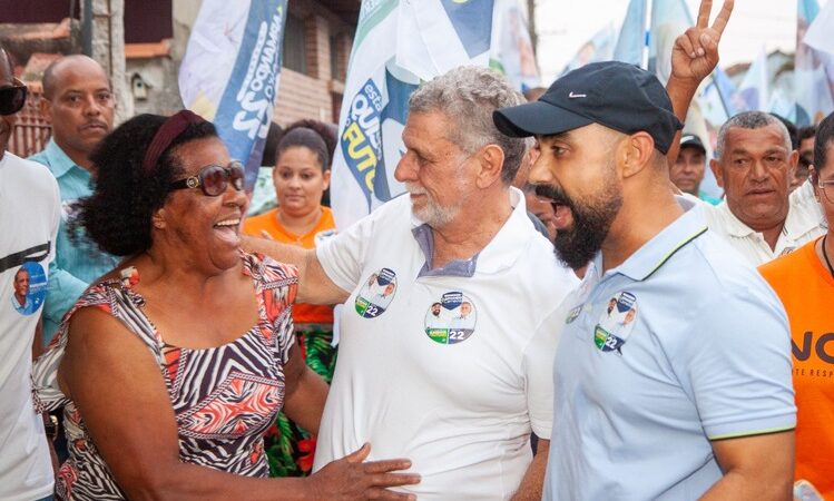 Apoio a Armando e Marcinho na caminhada de quinta-feira, em Sítio Quissamã