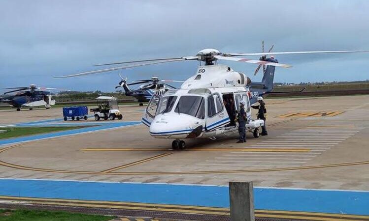 Heliporto do Farol, em Campos, soma 80 mil voos e 1 milhão de passageiros