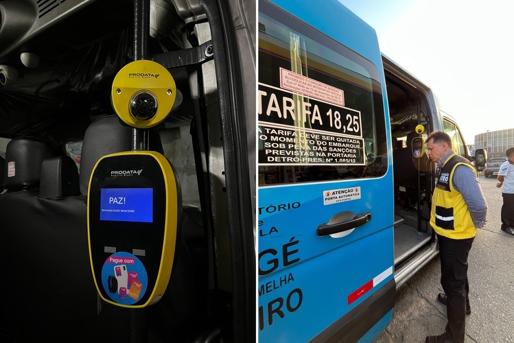 Governo do Estado vai implantar biometria facial nas vans intermunicipais