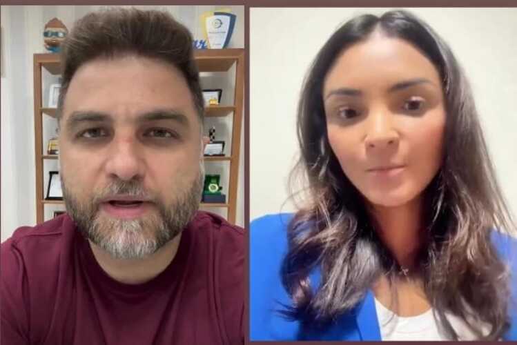 Wladimir e Madeleine, adversários políticos em Campos, trocam acusações nas redes sociais