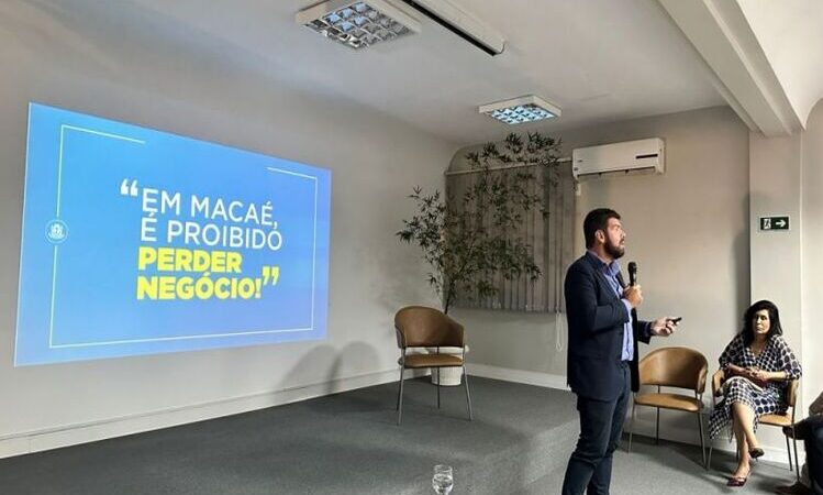 Prefeito de Macaé defende a regionalização da economia em palestra na CDL Campos