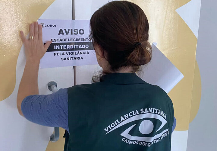 Vigilância Sanitária interdita clínica clandestina de bronzeamento artificial em Campos