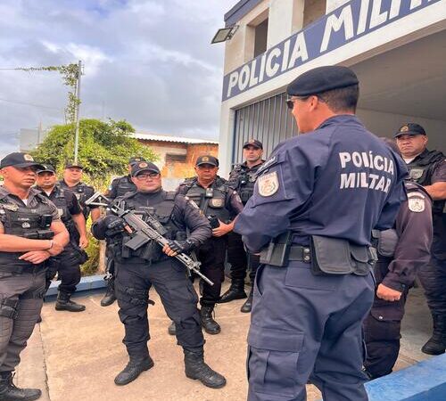 PM inicia Operação Impacto com a participação de três batalhões em SFI