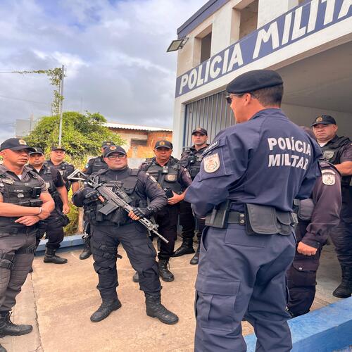 PM inicia Operação Impacto com a participação de três batalhões em SFI