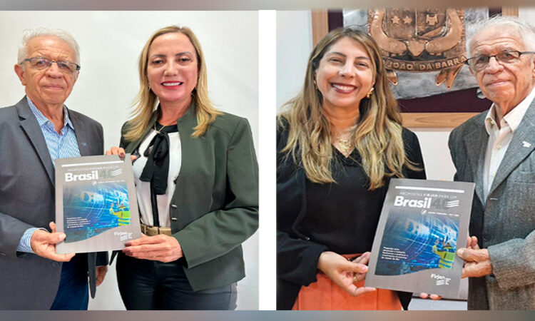Firjan NF entrega Agenda de Propostas Brasil 4.0 as prefeitas de SFI e SJB