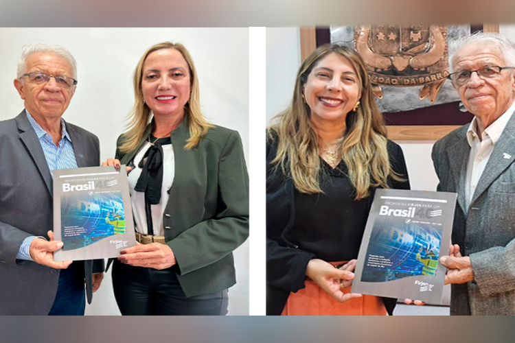 Firjan NF entrega Agenda de Propostas Brasil 4.0 as prefeitas de SFI e SJB