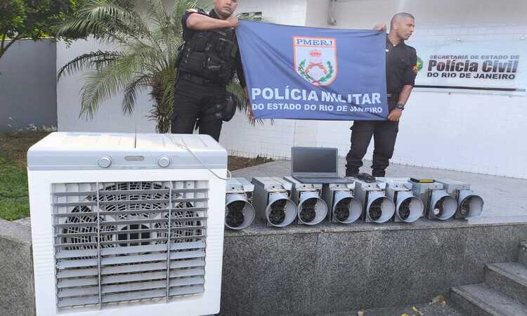 Guarda civil de Campos é preso com material de “garimpar” criptomoedas