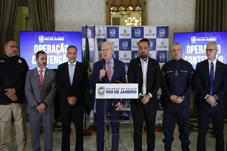 Cláudio Castro e Lewandowski anunciam escritório emergencial contra crime