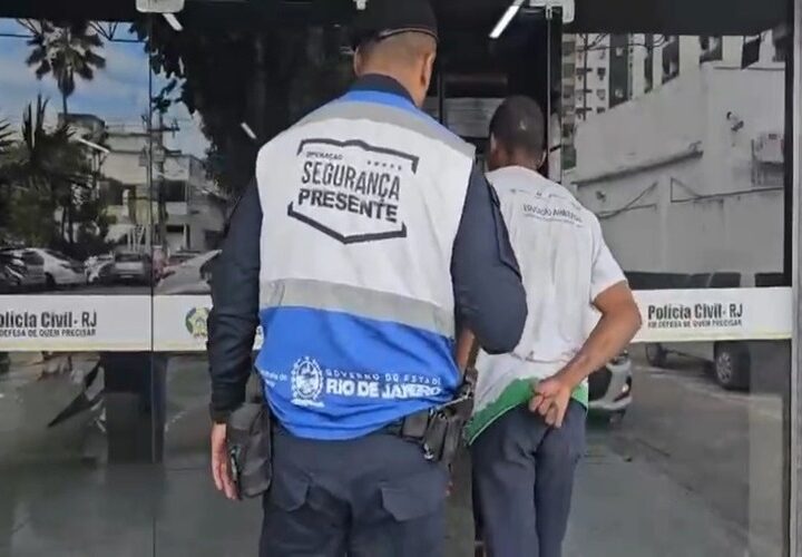 Preso de novo em Campos homem com 10 anotações criminais