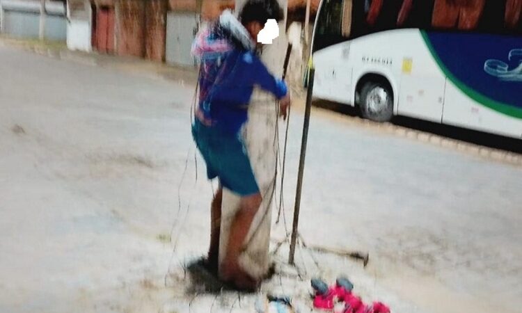 Homem é amarrado em um poste e espancando em São João da Barra