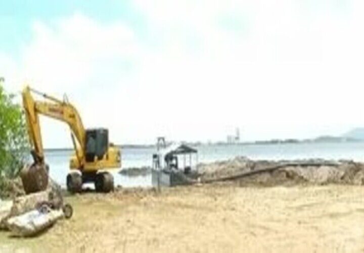 Cabo Frio: começa dragagem da Laguna de Araruama no trecho da Praia do Siqueira