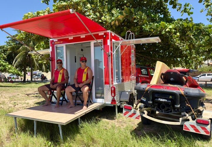 Base do Corpo de Bombeiros instalada em Guaxindiba, dará apoio nas praias de SFI