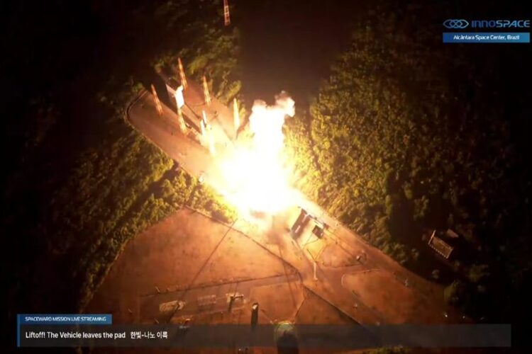 Durou 1 minuto: Foguete do 1º voo comercial do Brasil explode no Maranhão após decolagem