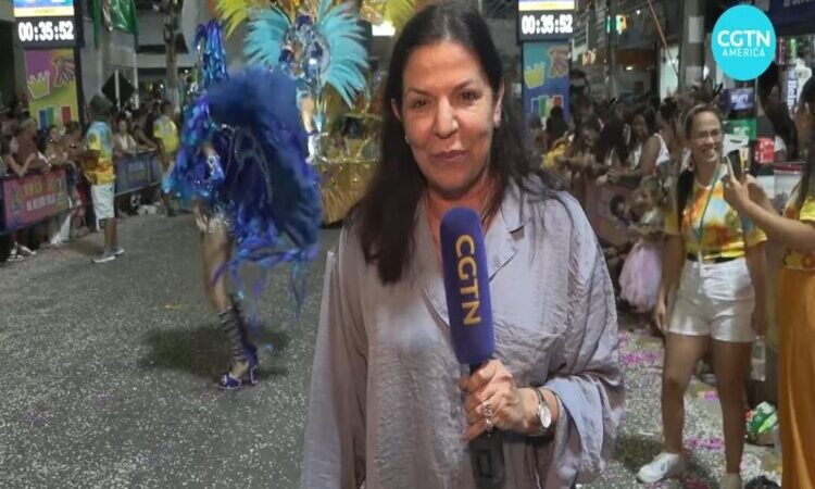 Carnaval de São João da Barra ganha destaque em TV chinesa