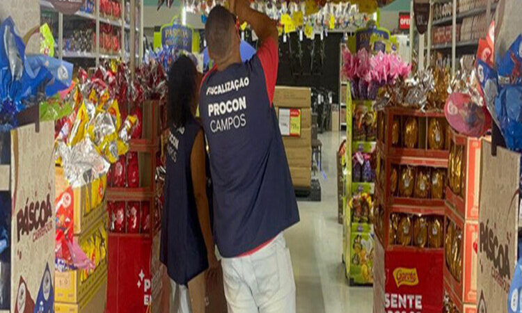 Diferenças de preços mais consumidos na Páscoa podem passar de 140% em Campos
