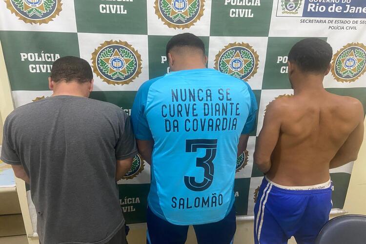 Preso chefe do tráfico no Açu, em SJB, e mais três comparsas