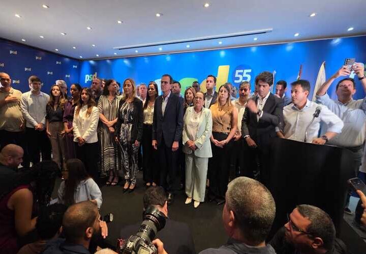 Eduardo Paes oficializa candidatura à governador ao lado de políticos do NF