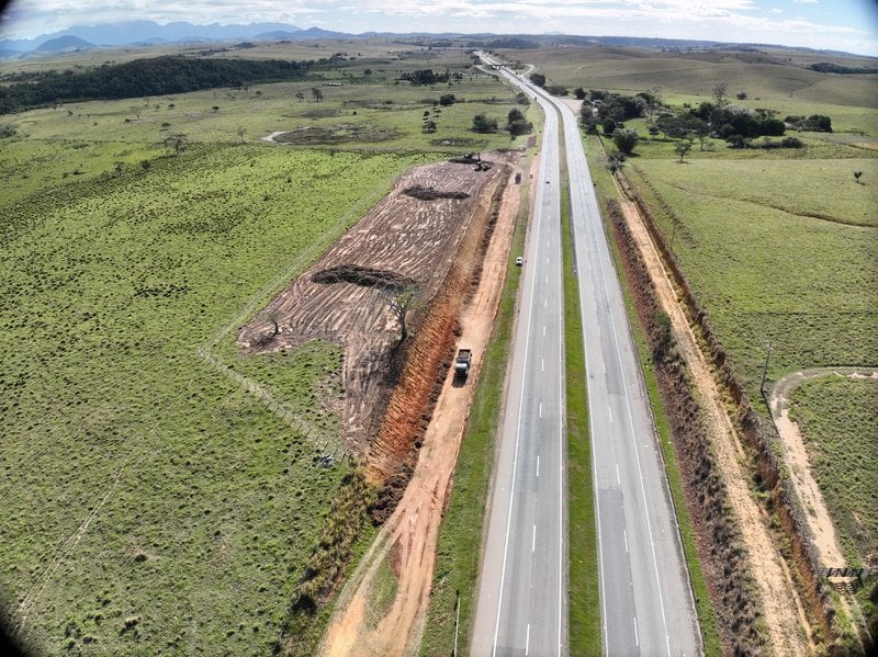 Iniciada obras de Posto de Descanso para caminhoneiros na BR-101