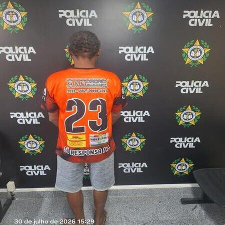 Homem é preso em Campos suspeito de estuprar a própria sobrinha de 14 anos