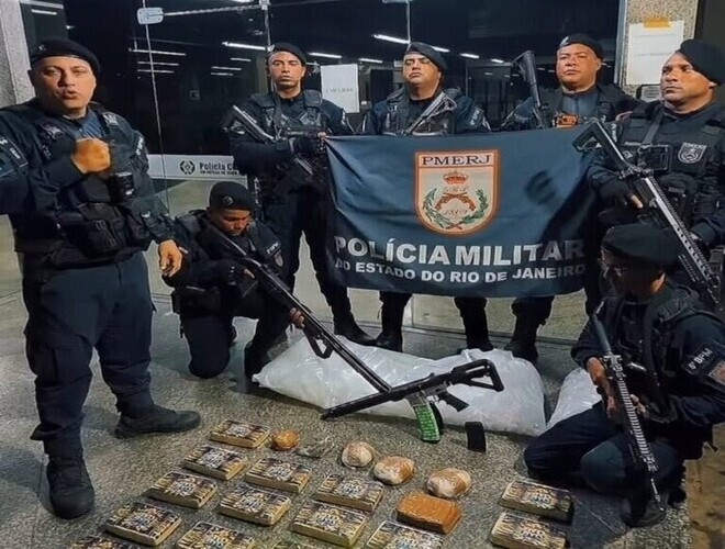 Polícia apreende fuzil e drogas e dá prejuízo de R$ 2,2 milhões ao tráfico em Campos