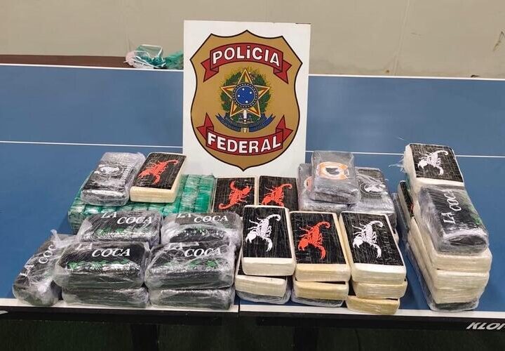 PF e PRF apreendem 52kg de cocaína em Casimiro de Abreu