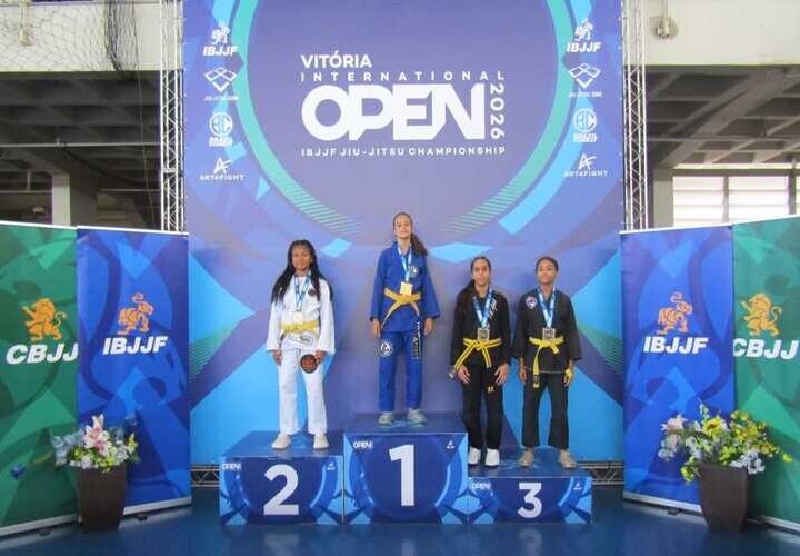 Atleta de Campos é ouro no Vitória Internacional Open de Jiu-Jitsu