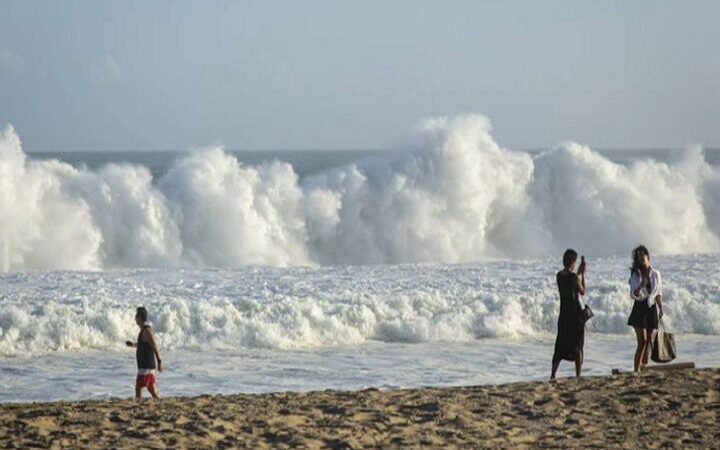 Previsão de ressaca até quarta-feira no litoral do estado do RJ