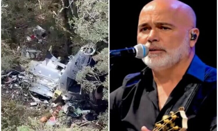 Bombeiros encontram helicóptero com corpo do cantor Rick